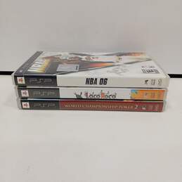 Lot of 3 Sony PSP Video Games