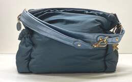 Tod's Pashmy Nylon Quilted Shoulder Bag Blue alternative image
