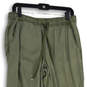 Womens Green Elastic Waist Pull-On Activewear Jogger Pants Size S/P image number 3