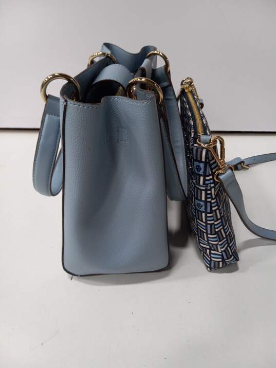 Anne Klein Light Blue 3-in-1 Mini Tote Handbag image number 3