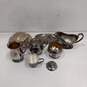Bundle of Silver Plated Tea Set Pieces image number 1
