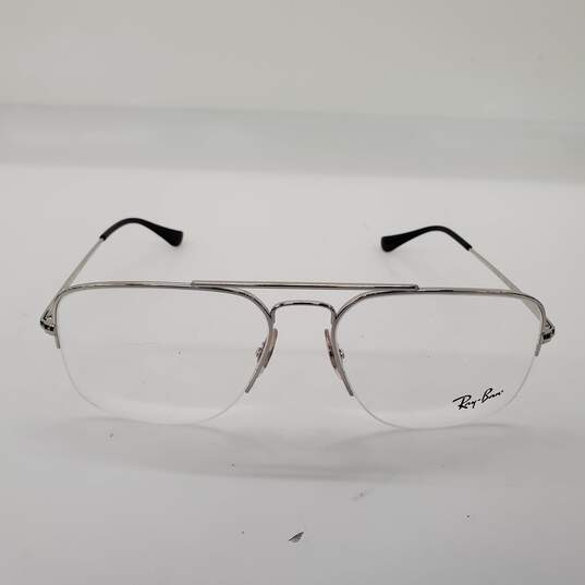 Ray-Ban General Gaze Silver Metal Frame Unisex Eyeglasses RB6441 image number 2