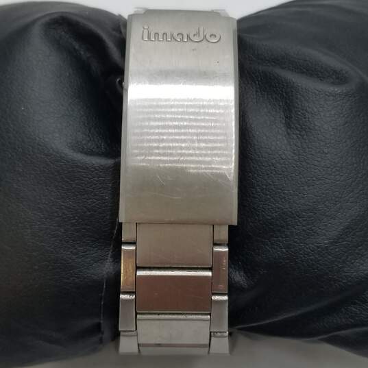 Imado 1970's 21-Jewel 36mm Vintage Automatic Square Smoky Dial Watch 101.0g image number 5