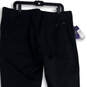 NWT Mens Black Flat Front Classic Fit Straight Leg Chino Pants Size 40TX36 image number 4