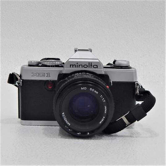 Minolta XG-1 SLR 35mm Film Camera With 50mm Lens image number 2