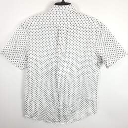 Michael Kors Men White Printed Button Up Shirt L NWT alternative image