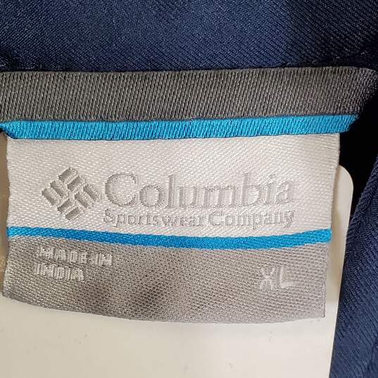 Columbia Men Navy Blue Jacket XL image number 3