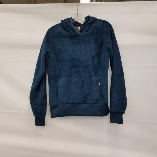 The North Face Blue Fleece Pullover Hoodie image number 1