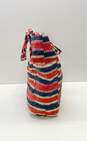 Marc By Marc Jacobs Quilted Stripe Nylon Tote Multicolor image number 5