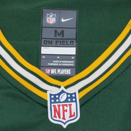 Nike Green Bay Packers Aaron Rodgers 12 Jersey Men's Size Medium image number 4