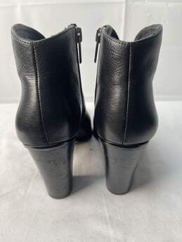 Women's Black Leather Dress Shoe Boot Size 6M alternative image