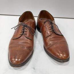 Allen Edmonds Men's Brown Leather Oxford Dress Shoes Size 10M