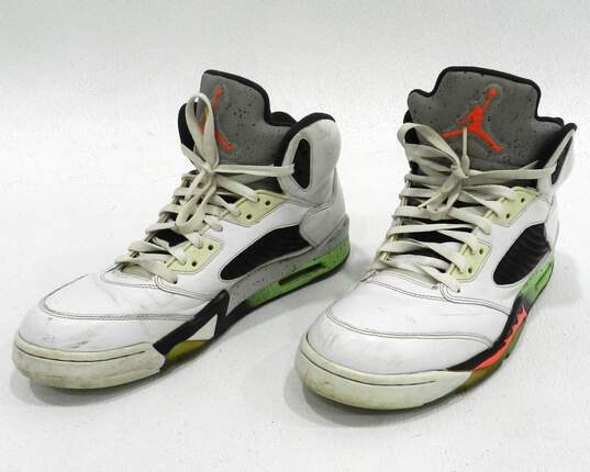 Jordan 5 Retro Poison Green Men's Shoes Size 12 COA image number 2