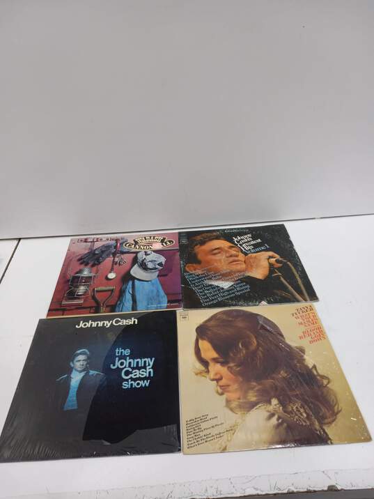 Bundle of 11 Assorted Country Vinyl Records image number 5