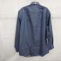 Calvin Klein Indigo Blue Regular Fit Button Up Dress Shirt Men's Size 15-1/2 32-33 NWT image number 2