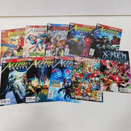 Bundle Of 10 Assorted Action Comic Books