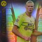 2021-22 Erling Haaland Topps Match Attax UCL Extra Hat Trick Hero image number 3