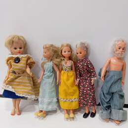 Vintage Bundle of Assorted Dolls & Accessories