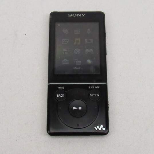 Sony Walkman NWZ-E475 16GB MP3 Player Black image number 1