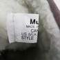 Muk Luks Snowy Owl Rabbit Fur & Suede Women's Winter Boots Size 5 image number 6