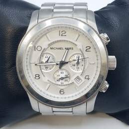 Michael Kors 47mm Case Classic Chronograph Men's Stainless Steel Quartz Watch