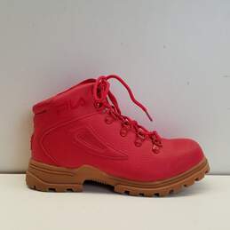 Fila Diviner Red Hiking Boots Men US 6.5
