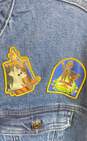 Disney Women Blue Disney Castle Magic Jean Jacket XL image number 6