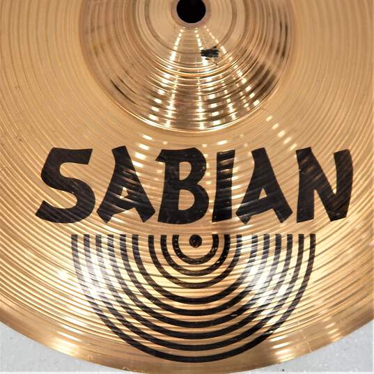 Sabian Hi-Hat Cymbals Pair Top & Bottom - 13 inch image number 7