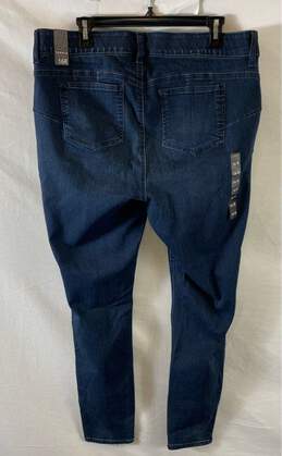 Torrid Bombshell Skinny Denim Blue Jeans - Size 16 alternative image