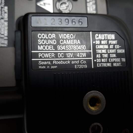 Saticon SR3000 Series AF Video/Sound Camera - Untested image number 2