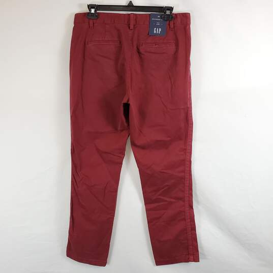Gap Women Red Pants Sz 6 NWT image number 2