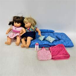 American Girl Bitty Twin Girl Dolls W/ Bedding