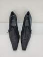 Stuart Weitzman Brown Square Toe heel shoes size-8.5 image number 1