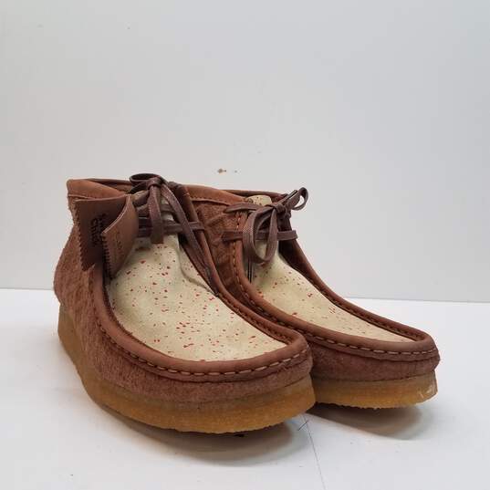 Clarks Sweet Chick Wallabee Boots Brown 9 image number 3