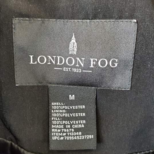 London Fog Women Black Quilted Jacket M image number 3