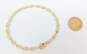 10K Yellow Gold 1.32 CTTW Diamond Tennis Bracelet 4.4g image number 6