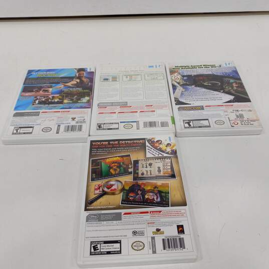 Bundle of Four Assorted Nintendo Wii Games image number 2