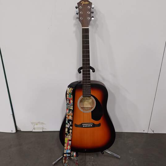 Fender FA Series Acoustic Guitar Brown/Darker Brown Model FA-125/SB image number 1