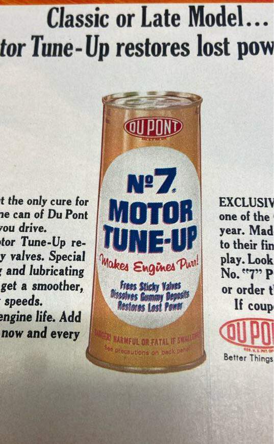 Vintage Dupont Oil Print Ad - Look Magazine 1965 image number 3
