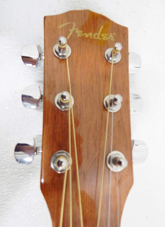 Fender Brand DG8S NAT Model Wooden Acoustic Guitar w/ Gig Bag and Accessories image number 4