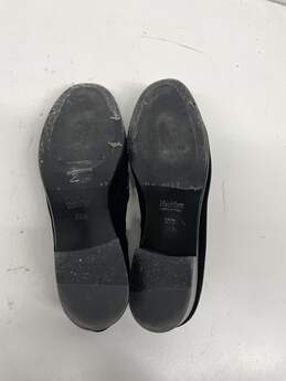 Authentic Max Mara Black Velvet Loafers W 9.5