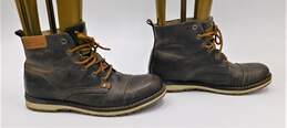 Bullboxer Shoes Galos Leather Utility Boot Size 9 Color: Brown alternative image