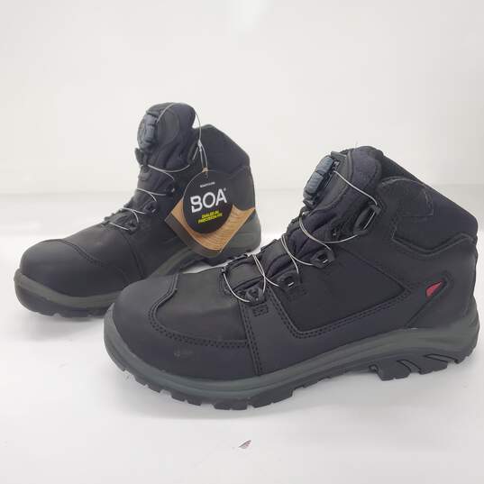 BOA Red Wing Tradesman Black Waterproof Safety Toe Hiker Boot Men's Size 10.5EE image number 1