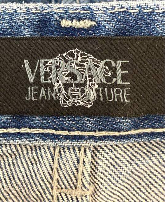 Versace Jeans Couture Blue Jeans - Size Medium image number 3
