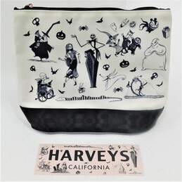 Harveys Disney The Nightmare Before Christmas Halloween Town Canvas Pouch w/ Bumper Sticker