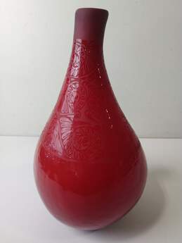 Red Glass Vase alternative image