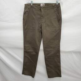 The North Face WM's Army Green Cotton Blend Pants Size 8 x 28