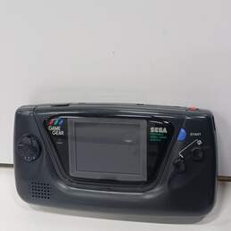 Sega Game Gear Portable Game Console & Accessories in Bag