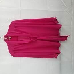 Juicy Couture Hot Pink Chiffon Top