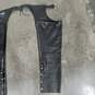 First Manufacturing Co. Men's Black Leather Chaps Size M image number 6